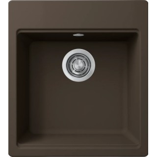 Chiuveta granit Elleci Time 102, Espresso G78, 450 x 510 mm