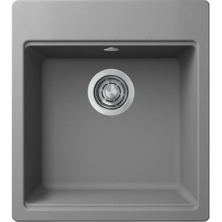Chiuveta granit Elleci Time 102,Cemento G48, 450 x 510 mm