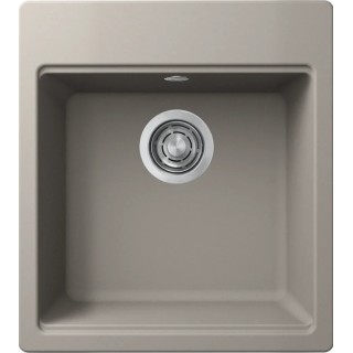 Chiuveta granit Elleci Time 102, Tortora G43, 450 x 510 mm