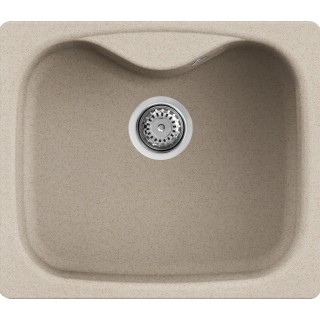 Chiuveta granit Elleci Fox 200, Avena G51, 584 x 504 mm, o cuva