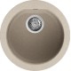 Chiuveta granit Elleci Fox Round, Avena G51, diametru 451mm