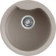 Chiuveta granit Elleci Ego Round, Tortora G43, diametru 485 mm