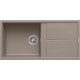 Chiuveta granit Elleci Unico 480, Dove K89, 1000 x 500 mm, reversibila
