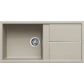 Chiuveta granit Elleci Unico 480, Champagne K95, 1000 x 500 mm, reversibila