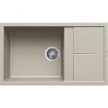 Chiuveta granit Elleci Unico 410, Champagne K95, 860 x 500 mm, reversibila