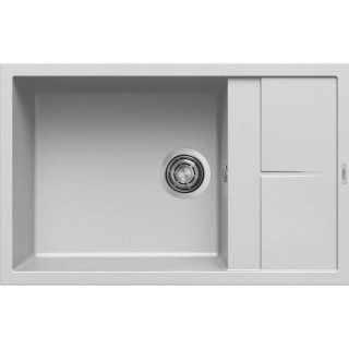 Chiuveta granit Elleci Unico 310, Cloud K88, 780 x 500 mm, reversibila