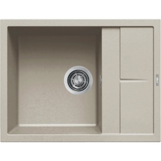 Chiuveta granit Elleci Unico 125, Champagne K95, 650 x 500 mm, reversibila