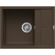 Chiuveta granit Elleci Unico 125, Espresso G78, 650 x 500 mm, reversibila
