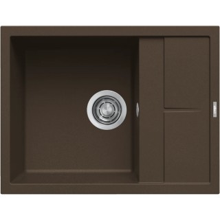 Chiuveta granit Elleci Unico 125, Espresso G78, 650 x 500 mm, reversibila