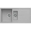 Chiuveta granit Elleci Unico 475, Cloud K88, 1000 x 500 mm, cuva reversibila