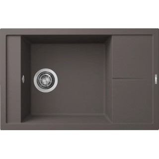 Chiuveta granit Elleci Unico 305, Cocoa K87, 780 x 500 mm, reversibila
