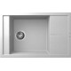 Chiuveta granit Elleci Unico 305, Cloud K88, 780 x 500 mm, reversibila
