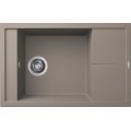 Chiuveta granit Elleci Unico 305, Dove K89, 780 x 500 mm, reversibila