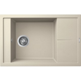 Chiuveta granit Elleci Unico 305, Champagne K95, 780 x 500 mm, reversibila
