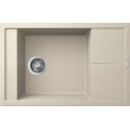 Chiuveta granit Elleci Unico 305, Champagne K95, 780 x 500 mm, reversibila